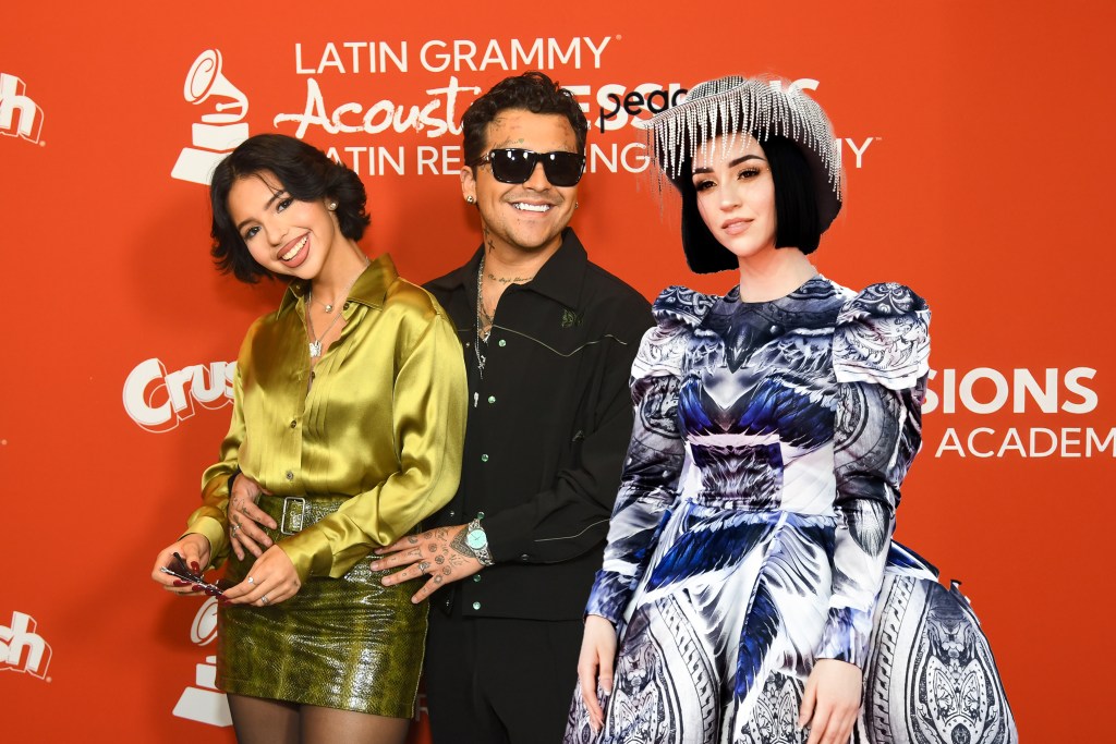La cantante Estibaliz Badiola, quien sostuvo un romance con Nodal en el 2017, reveló qué piensa de la relación de su ex con la hija de Pepe Aguilar, quien, además, es su amiga. (Photo by Alberto E. Rodriguez/Getty Images for The Latin Recording Academy)
