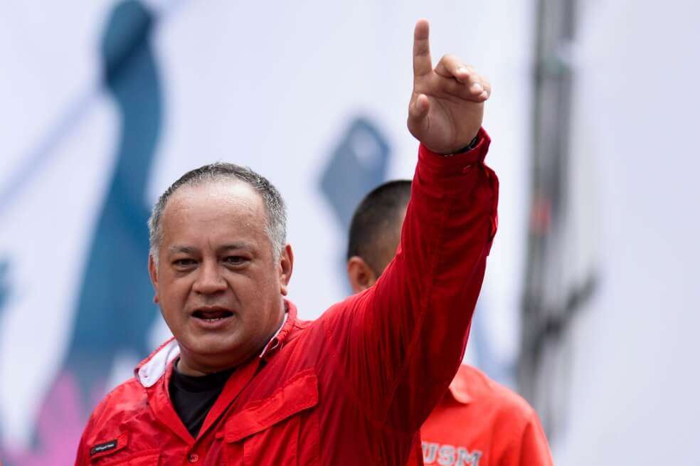 Diosdado Cabello, presidente de la Asamblea Nacional Constituyente de Venezuela. / AFP