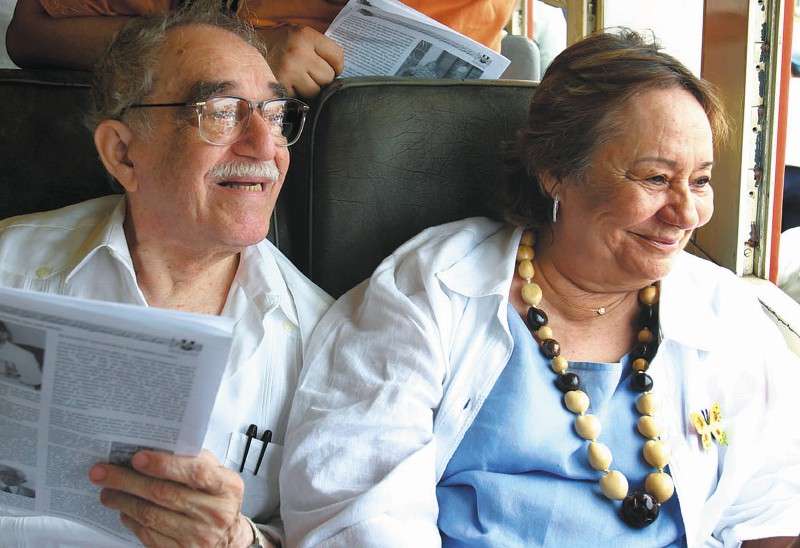 Barcha, quien estuvo casada con García Márquez durante 56 años, falleció el 15 de agosto del 2020 a los 87 años en Ciudad de México, donde ambos construyeron un hogar que sirvió de inspiración para las novelas más emblemáticas del escritor. / AFP / ALEJANDRA VEGA