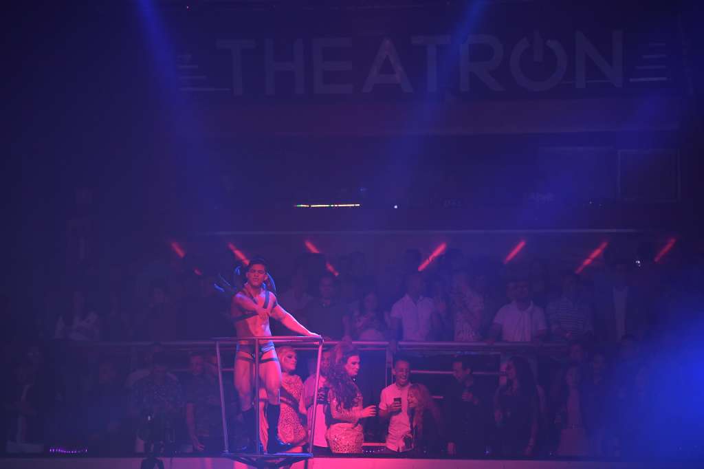 Reinado de belleza de la comunidad LGBTI 2019, realizado en el Theatron, en Bogotá.