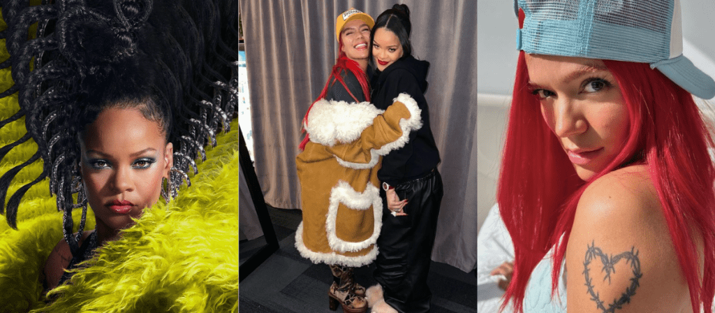 Karol G, Rihanna