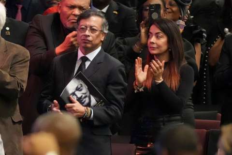 “Separarse de Netanyahu es necesario”: Petro a Trump desde funeral de Jesse Jackson