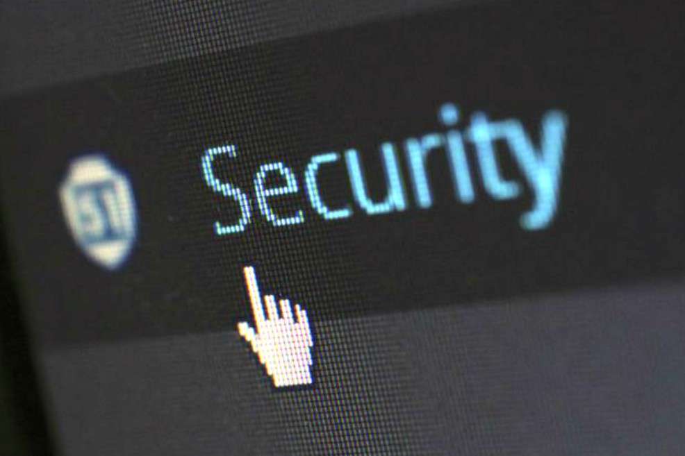 Logo de seguridad informática.
