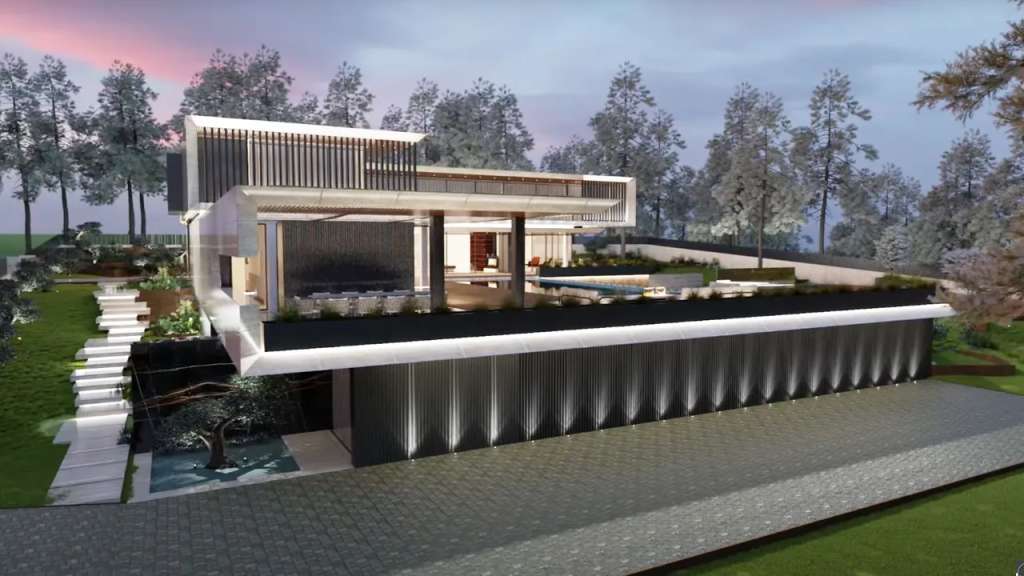 Esta sería la imagen de la nueva casa adquirida por Cristiano Ronaldo luego de su remodelación.