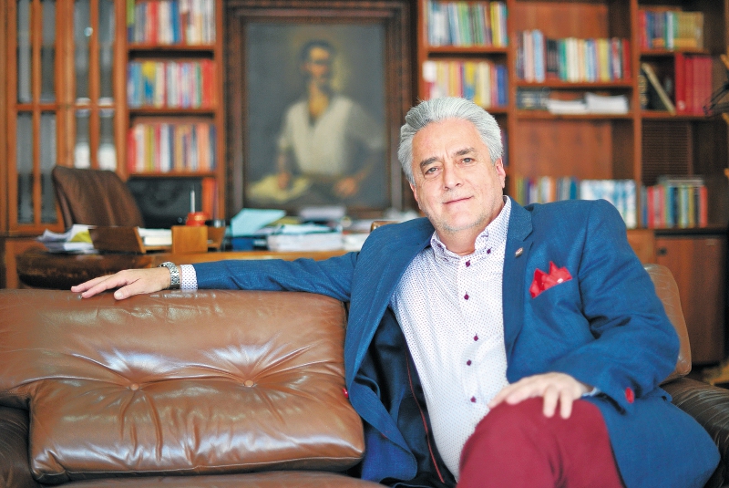 Para Jorge Alarcón, la universidad Libre contribuye al posconflicto con el diplomado “La paz en el territorio: Una oportunidad de inclusión social”. / Mauricio Alvarado