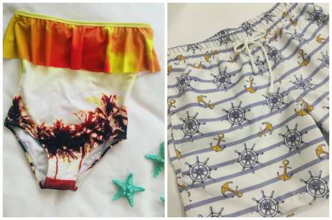 Colombiana creó vestidos de baño que cambian de color con el sol