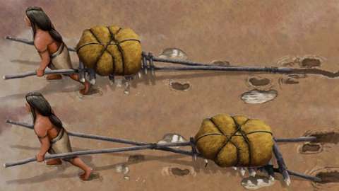 Científicos descubrieron rastros de vehículos de más de 20.000 años de antigüedad