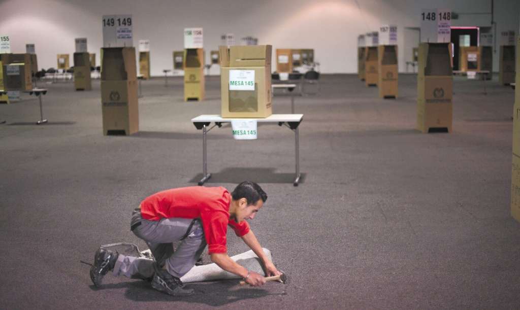 La Registraduría tiene dispuesta toda la logística para la jornada electoral en el país. / Cristian Garavito - El Espectador