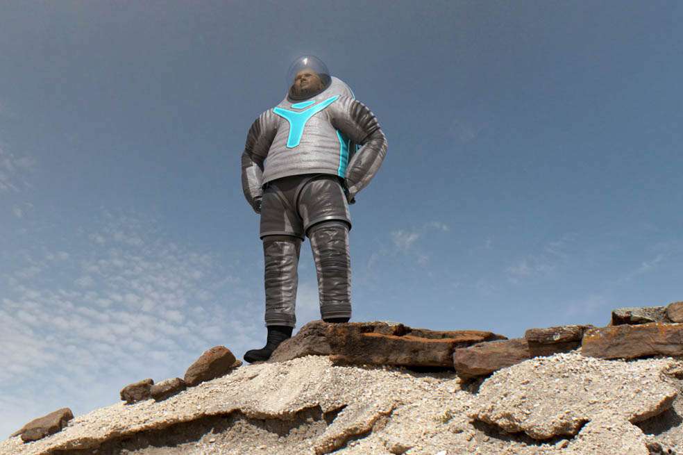 El traje Z-2 ha sido concebido para que tenga más durabilidad y soporte las condiciones de Marte. / Nasa.
