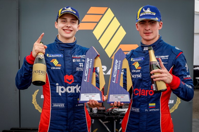 Victoria de Pedro Juan Moreno y Jerónimo Berrío en Le Mans