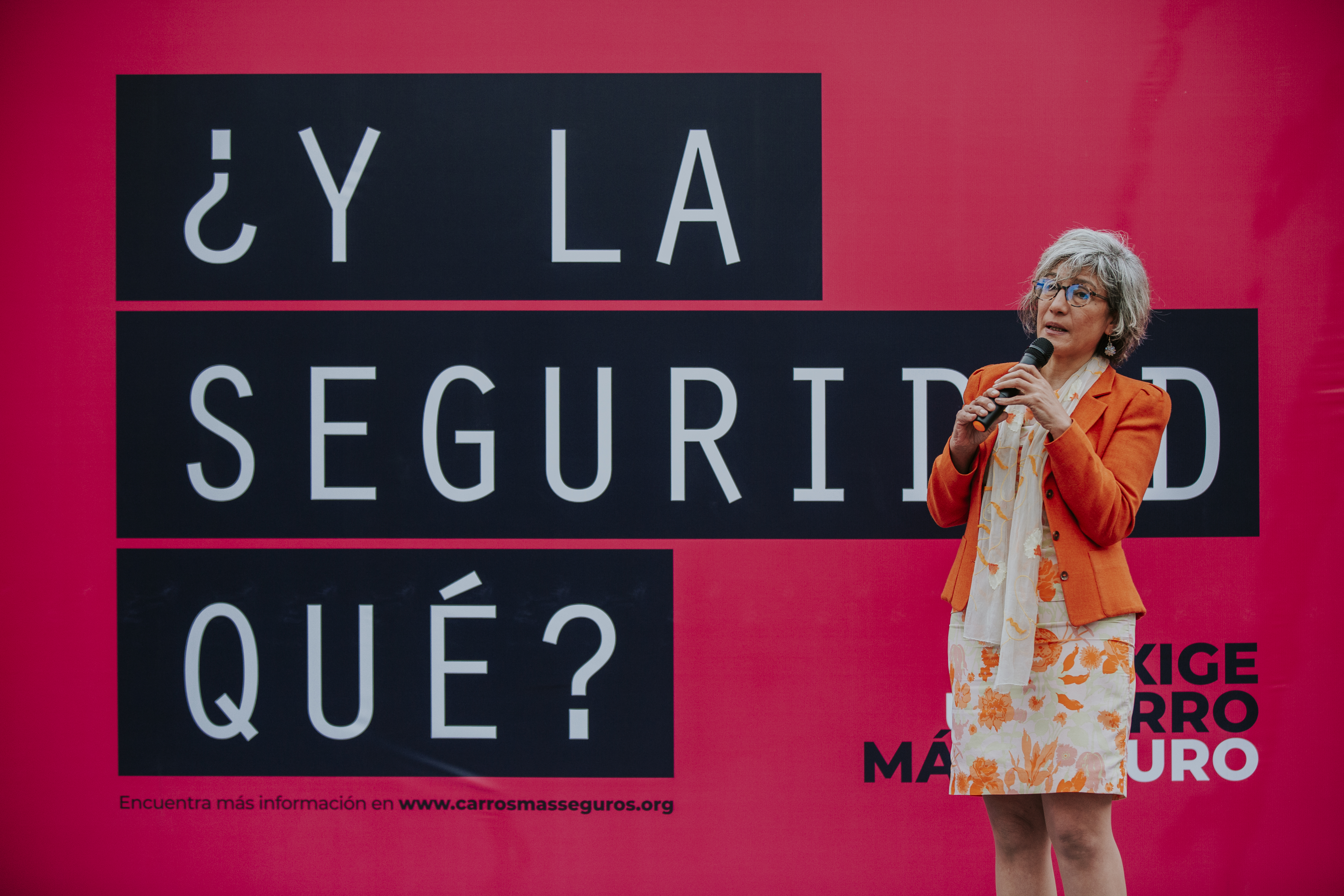 Mary Bottagisio, fundadora de la Liga Contra la Violencia Vial - Por la vía, por la vida.