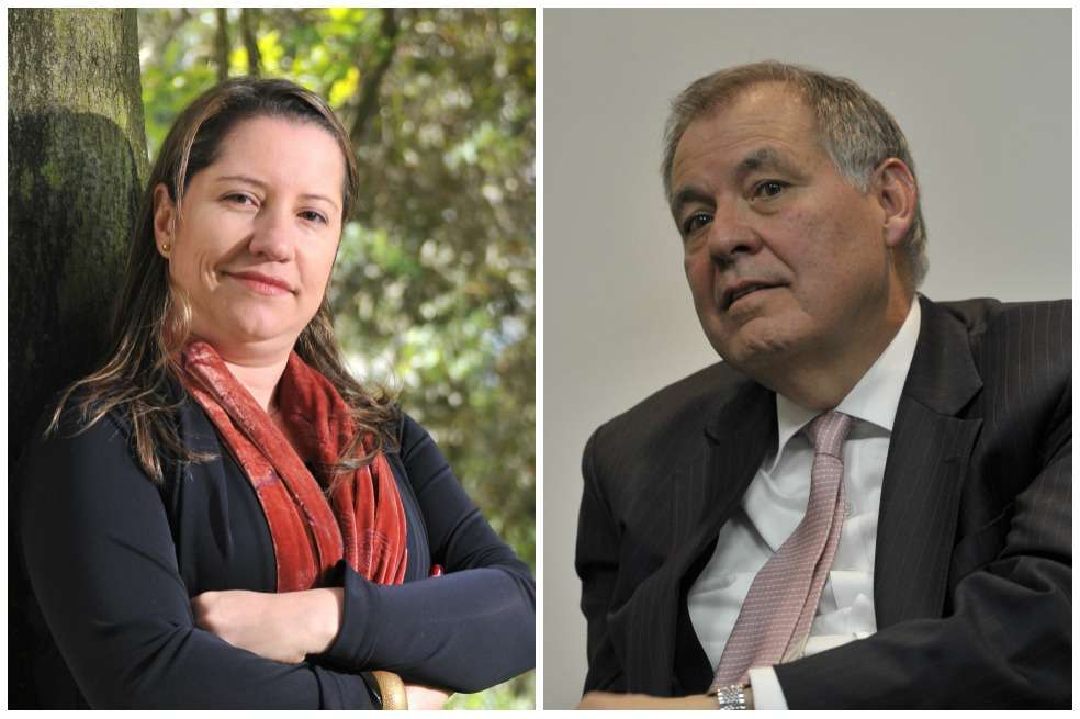 Paula Gaviria, directora de la Unidad de Víctimas. Alejandro Ordoñez, procurador general. /Archivo