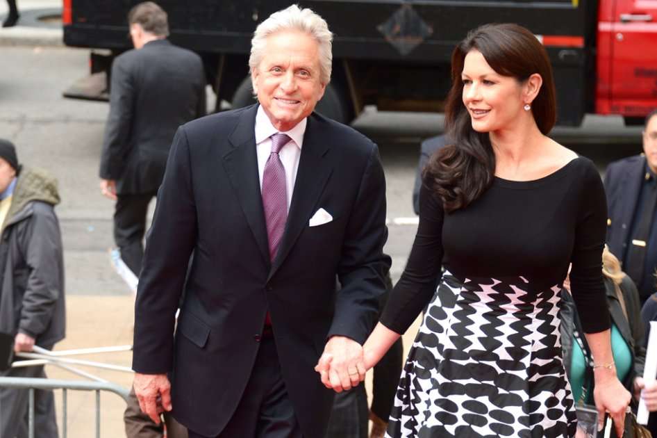Michael Douglas y Catherine Zeta-Jones.