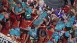 Así se vio la tradicional Tomatina en Buñol (España)
