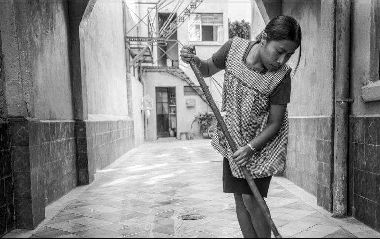 Yalitza Aparicio, quien interpretó a Cleo, la protagonista de Roma, una de las películas candidatizadas a los Oscar. / Cortesía