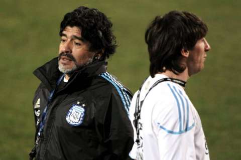 "Maradona era entonces más excepcional que hoy Messi": Beckenbauer