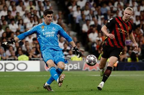 Manchester City salvó un empate contra Real Madrid en las semifinales de la Champions
