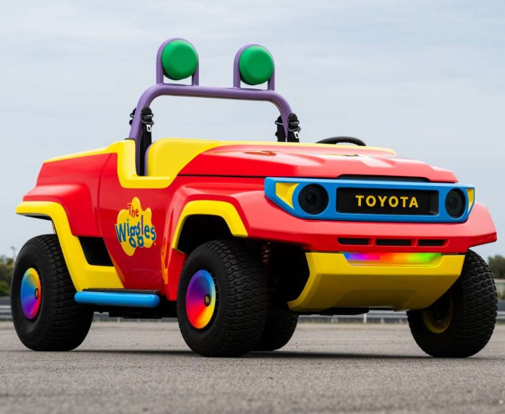 Toyota presenta un Land Cruiser totalmente funcional para niños