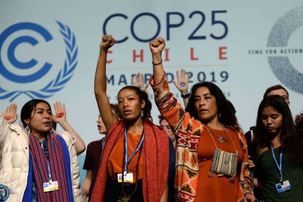 En la COP25 las delegaciones discuten entre otros la implementación de los mercados de carbono. / AFP