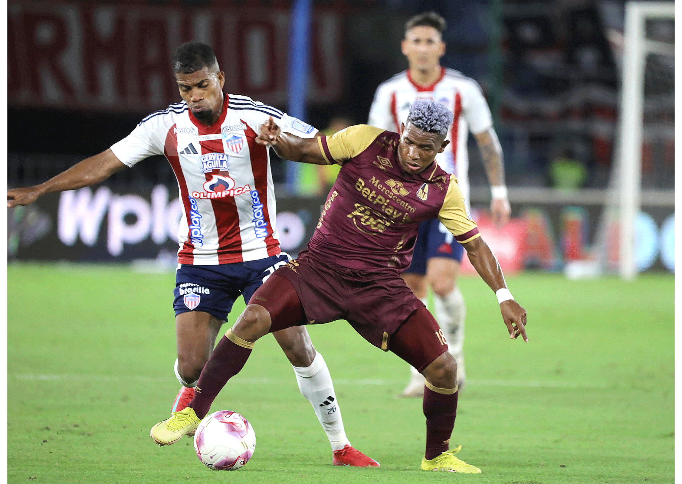 Junior y Tolima se enfrentan en la final de la Liga BetPlay.