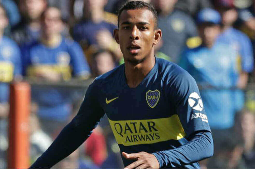 Sebastián Villa, futbolista colombiano del club argentino Boca Juniors. / Archivo