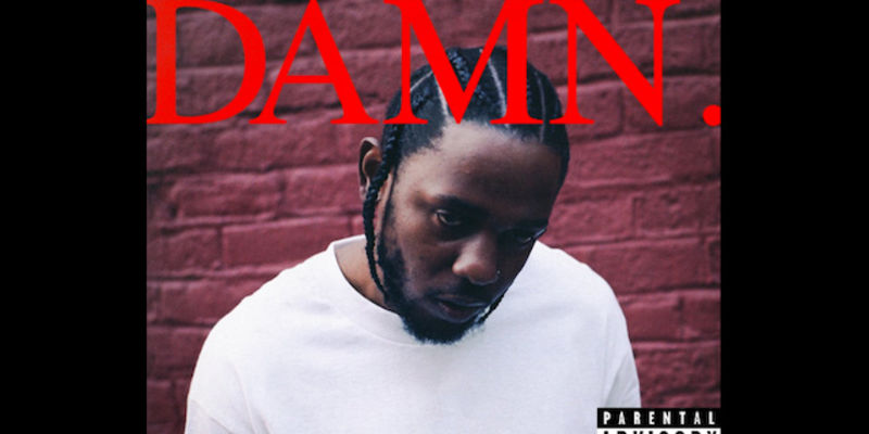 Imagen del álbum DAMN, del rapero Kendrick Lamar, ganador del premio Pulitzer a la música. / Cortesía
