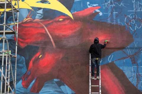 Artistas urbanos intervendrán infraestructura del metro de Bogotá