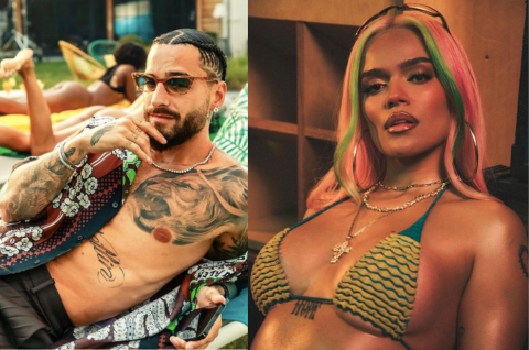 Karol G y Maluma cantan en portugués en su nueva canción ‘Tá Ok Remix’