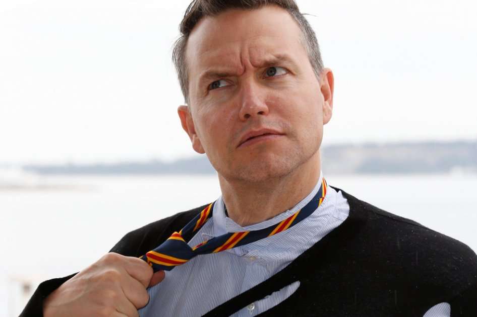 Mark Hoppus, vocalista y bajista de banda norteamericana de punk Blink-182.