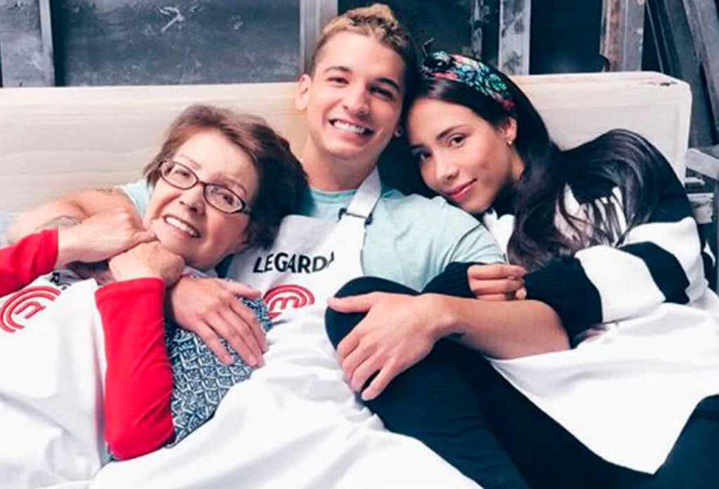 Margalida Castro, Legarda y Luisa Fernanda W en 'MasterChef Celebrity Colombia 2018'.