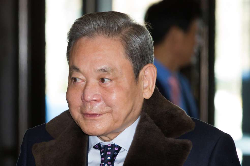 Lee Kun-hee, presidente del grupo Samsung. / Bloomberg