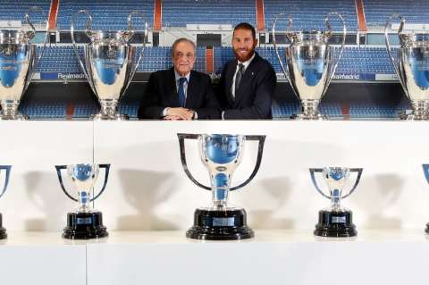 Florentino Pérez a Sergio Ramos: “Real Madrid siempre será tu casa”