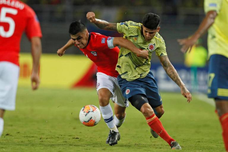 Colombia empató con Chile y clasificó a la ronda final del Preolímpico