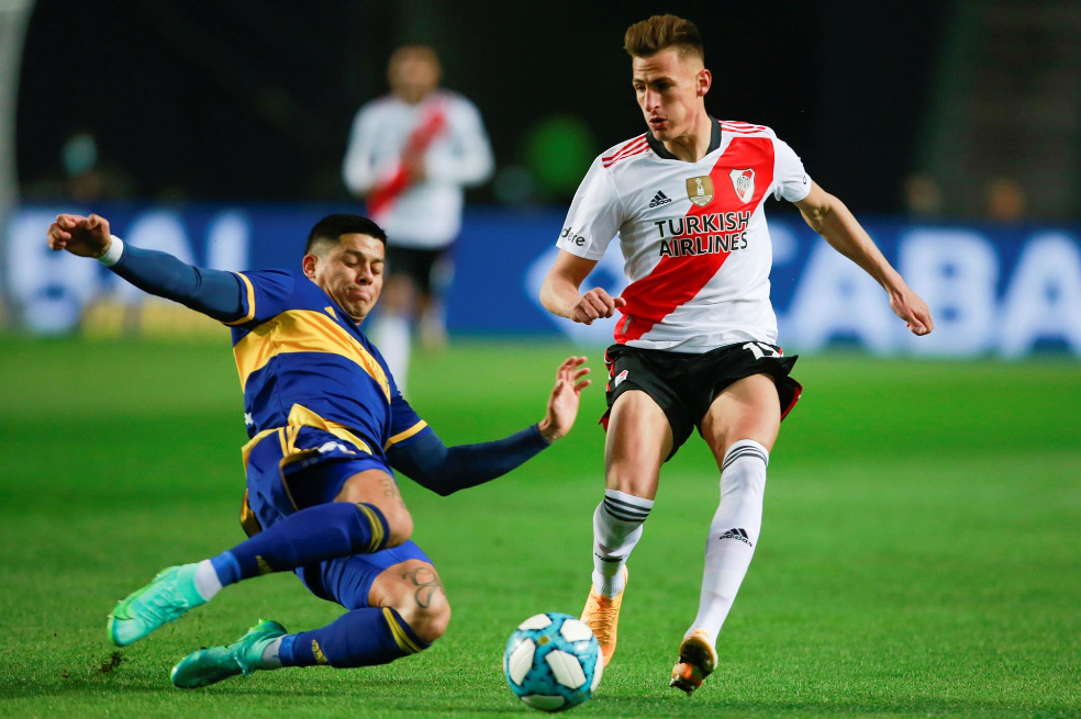Boca y River se enfrentaron por los octavos de final de la Copa Argentina.