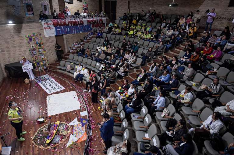 El evento, abierto al público, contó con actos simbólicos, homenajes a mujeres buscadoras, proyecciones documentales, y espacios de diálogo.