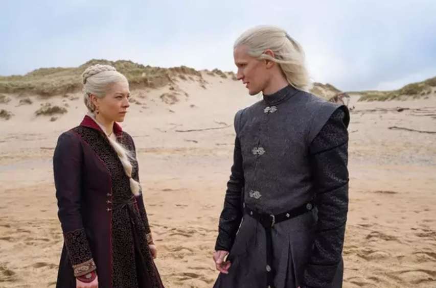 Imagen de la serie "House of the Dragon".