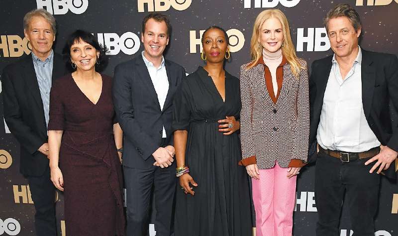 Parte del elenco de la recién estrenada serie de HBO.