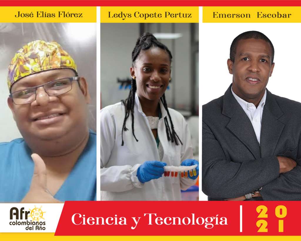 Último grupo de nominados en Afrocolombianos del Año 2021