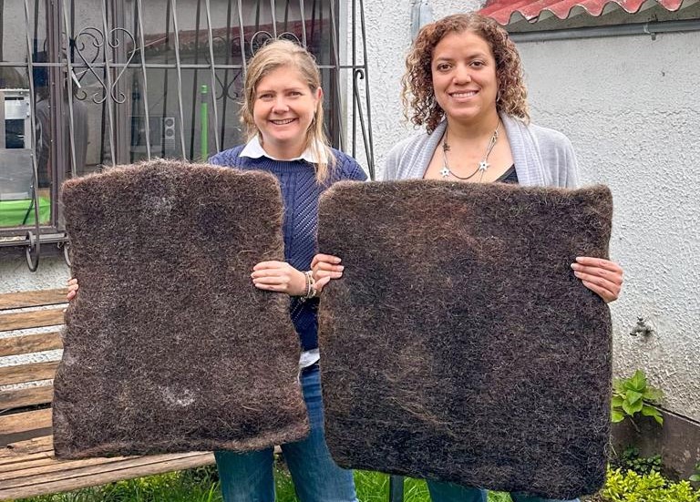 Ellas son las fundadoras de MOT (Matter of trust), el proyecto que se llevó el primer puesto.