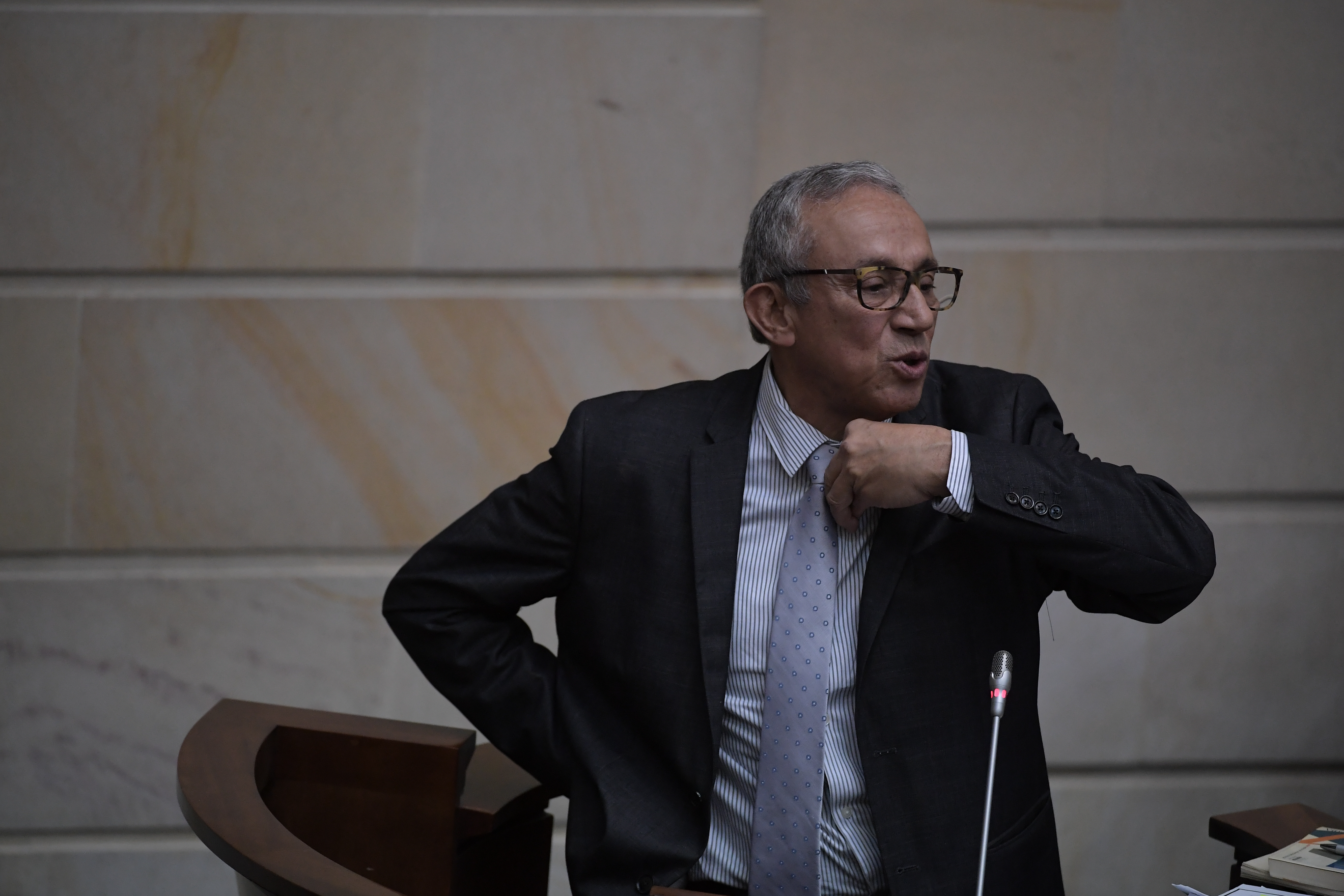 Director del Centro Nacional de Memoria Histórica, hablando ante el Congreso.