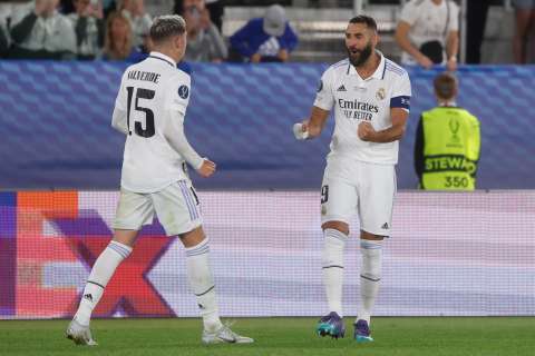 Real Madrid arrancó con todo la temporada y conquistó la Supercopa de Europa