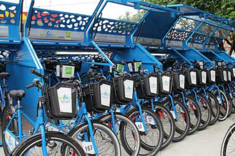 Con bicicletas públicas se generaría energía eléctrica