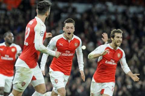 Ospina fue suplente en goleada del Arsenal al Dinamo Zagreb