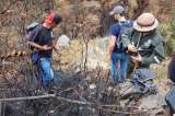 Así avanza restauración del parque Entrenubes, afectado por incendios forestales