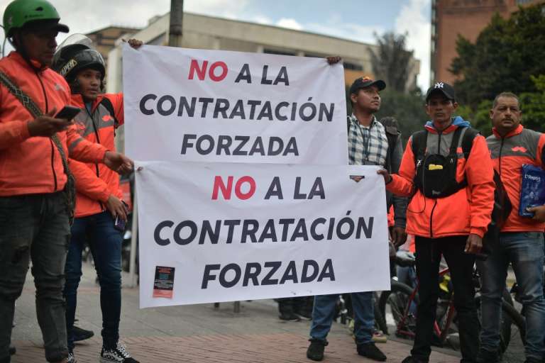 Actualmente, en Bogotá, más de 25.000 domiciliarios trabajan con Rappi.
