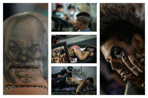 Locuras y excentricidades en el Tattoo Week de Río de Janeiro