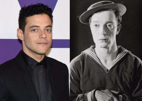 Rami Malek, cerca de interpretar a Buster Keaton, estrella del cine mudo