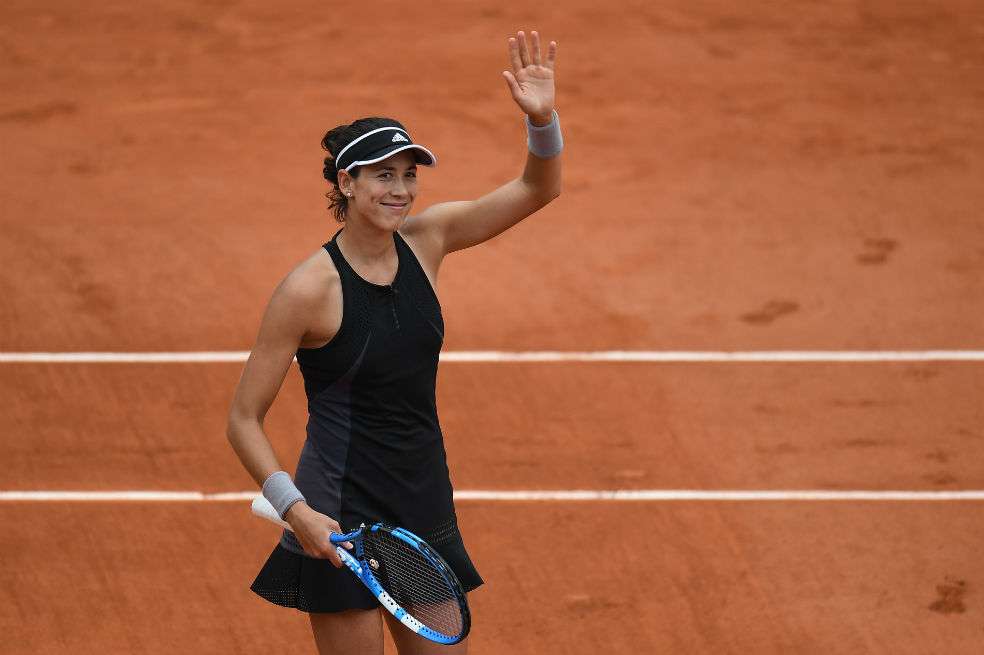 Garbiñe Muguruza, tenista española. / AFP