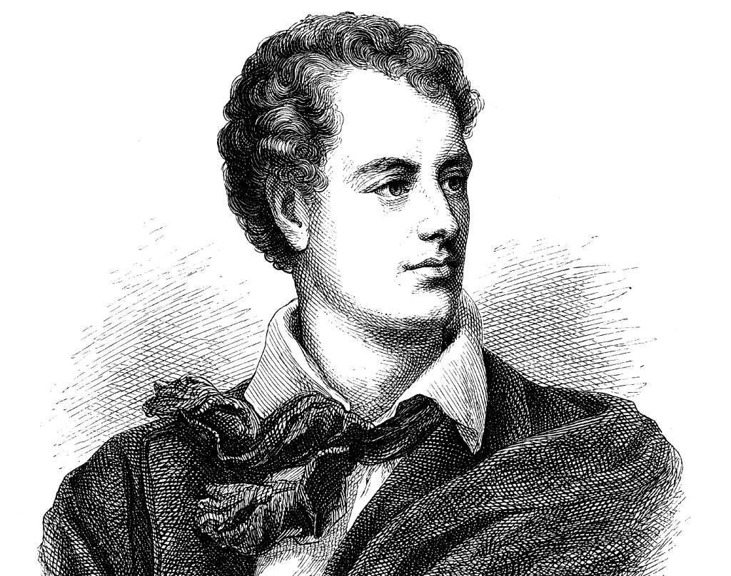 Lord Byron es un ícono de la poesía satírica y forma parte del imaginario de la literatura europea del siglo XIX. / Getty Images.