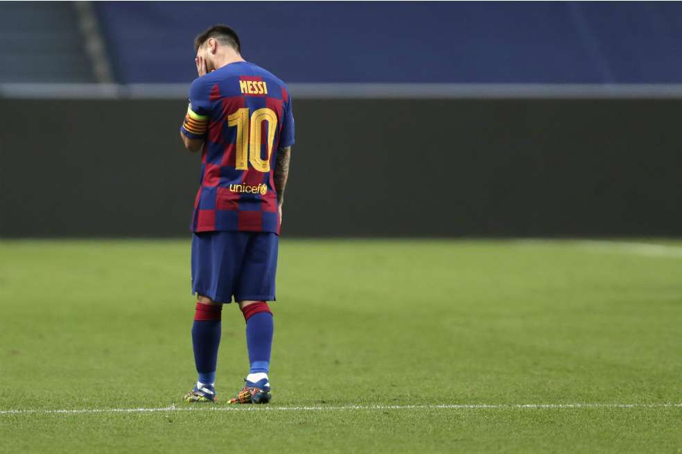 Lionel Andrés Messi Cuccittini, el jugador más importante en la historia del Barcelona.